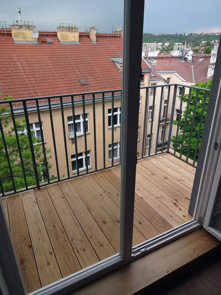 Terasa s výhledem na Prahu — Rezidence MAX GROUP